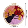 thumbnail image 4 of EYWGQ Jaenea Punch Kit Weave Punch Stitching Kit Punch Needle Kits Adults Beginner Punch Stitching Kit For Kids DIY Needle Punch Kits For Adults Knitting Bag Backpack Knitting for Beginners Knitting, 4 of 4