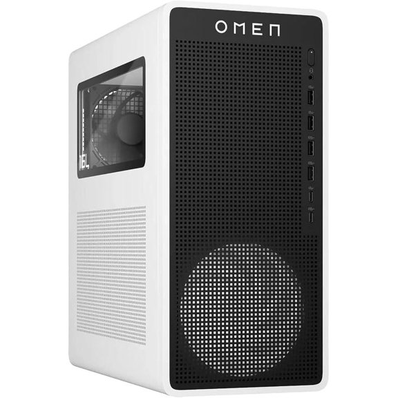 Neuf - HP OMEN 16L Ordinateur de Bureau de Jeu - AMD RyzenTM 5 8400F - 16 Go RAM - 1 To NVMe SSD - NVIDIA® GeForce RTXTM 5060 (8 Go) - Windows 11 -BY9J0AA