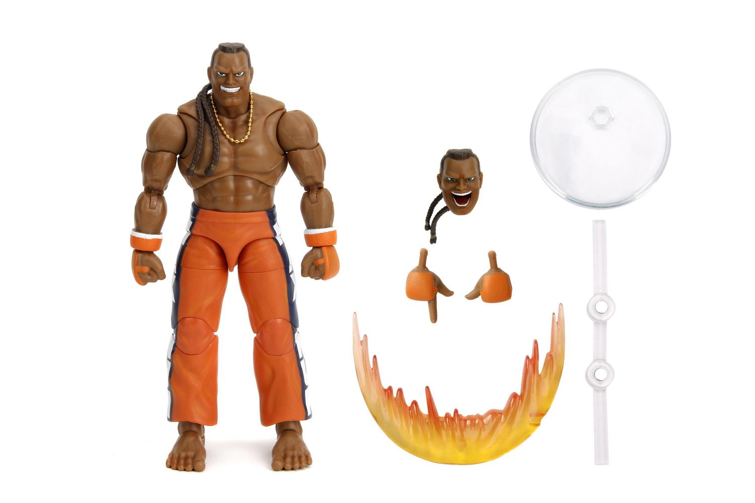 Jada Toys STREET FIGHTER II Figurine D'Action - Dee Jay