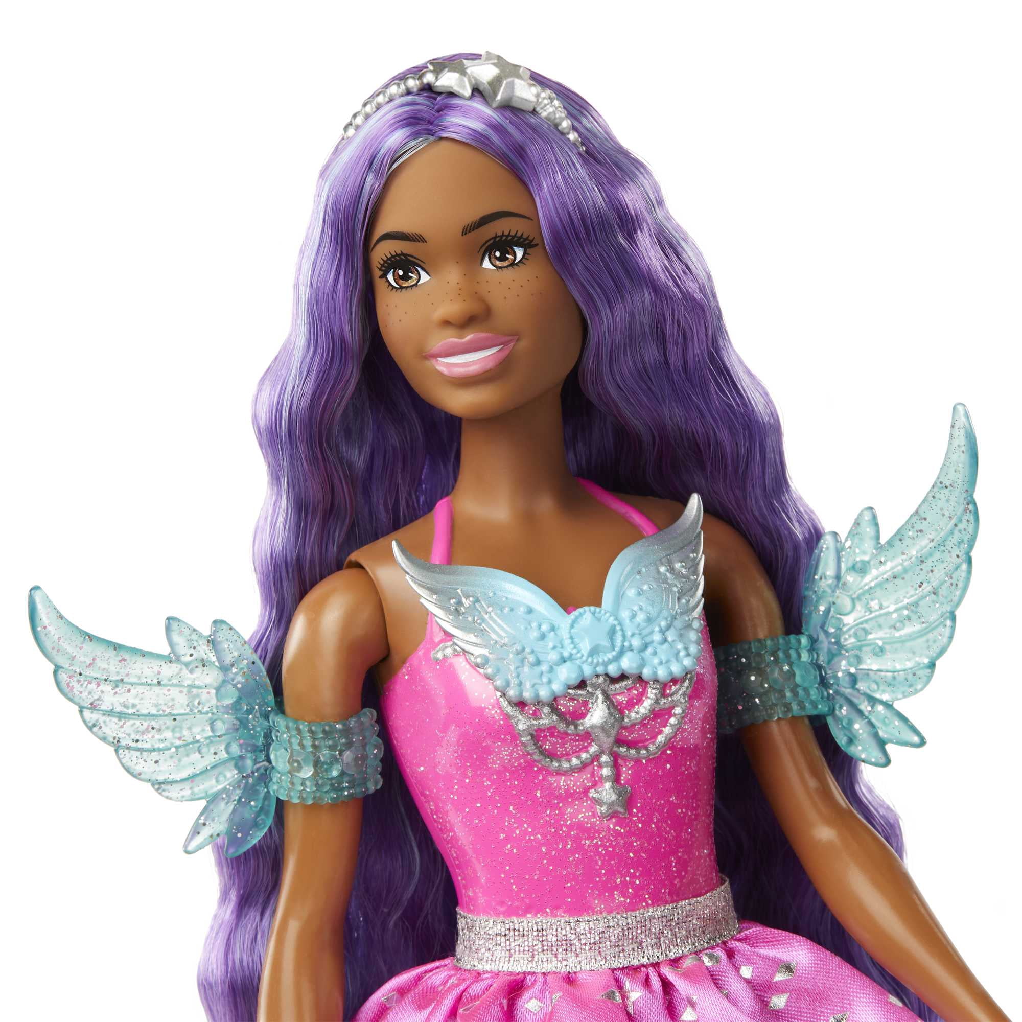 Barbie-A Touch of Magic-Brooklyn-Poupée avec 2 animaux féeriques