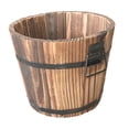 thumbnail image 1 of GROWTH TANK Barrel er 2 Different Sizes Preservative Wooden Container Garden Decoration Home L, 1 of 9