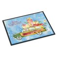 thumbnail image 1 of Caroline's Treasures CK2448JMAT 24 x 36 Po Joyeux Noël Champagne Cockapoo Tapis Intérieur Ou Extérieur, 1 of 4