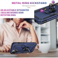 thumbnail image 4 of Supershield Armor-X Rugged iPhone 11 Case with Ring Holder - Blue, 4 of 5