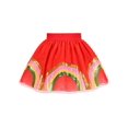thumbnail image 1 of Jupe Fille Rouge Arc-en-Ciel Scintillante à Paillettes Tutu Ballet Danse Tutu de Noël 2-3 Ans, 1 of 5
