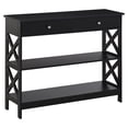 thumbnail image 1 of HOMCOM Console Table w/ Shelves Drawers for Living Room Entryway Bedroom, 1 of 10