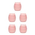 thumbnail image 1 of Transemion Portable Moisture-proof Ceramic Tea Jar Large Capacity And Cute Sturdy And Durable Ceramics Cat Form Ceramic Tea Jars pink 150ml 5Set, 1 of 6