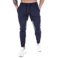 thumbnail image 2 of FAIWAD Men's Slim Sweatpants Elastic High Waist Drawstring Workout Athletic Pants with Pockets, 2 of 7