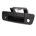 thumbnail image 3 of Qiilu Tailgate Handle, 68197873AA Exterior Tailgate Handle Tailgate Handle Liftgate Latch Handle With Keyhole Black Replacement For  1500 2500, 3 of 8