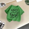 thumbnail image 5 of JAKANYQ T-shirts Graphiques Mignons pour Filles Tout-Petits Col Rond Manches Courtes T-Shirt d'Été Décontracté Vert 9-10 Ans, 5 of 5
