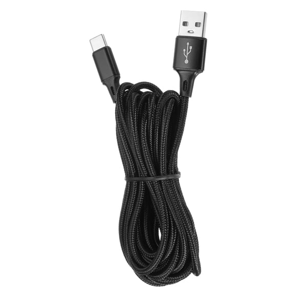 Controller Charger Cable, 10Ft USB A to USB C Cable USB Type C Cable USB C Cable Type C Charging Cable USB Type C Cable Fast Charging Phone Charger Cord, Black