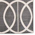 thumbnail image 3 of Vintage Arabesque Grey & Ivory 8' x 10' Area Rug, 3 of 6