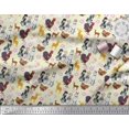 thumbnail image 3 of Soimoi Cotton Duck Fabric Reindeer,Hen & Cock Bird Print Fabric by The Yard 56 Inch Wide, 3 of 3