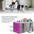 thumbnail image 3 of Felt Carrying , Portable Storage Bag with Partition and Elastic Straps for Toniebox Player Starter Set, Music Players, 3 of 7