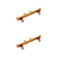 thumbnail image 3 of mmirethe Durable RC Metal Rear Bumper with Strong Shackles for ZP1001 ZP1002 ZP1003 1/10 RC Car Accessories Gold 141mm 2Set, 3 of 6