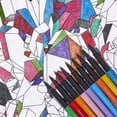 thumbnail image 4 of Paper Mate Flair Pens, Metallic Felt Tip Pens, City Lights, Glittery Ink Shines on White Paper, Assorted Colours, 16 Count, 4 of 6