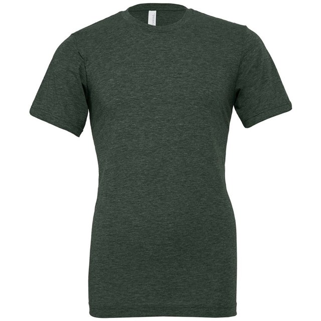 Bella + Canvas Adults Heather Cvc Short Sleeve T-Shirt