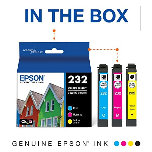 Epson T232 Ink Cartridges - Standard Capacity - Cyan/Magenta