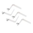 thumbnail image 1 of 5 Pcs Pinces à Ressort pour Pagaie Pinces de Mât de Tente Bouton-Poussoir Ressort Accessoires d'Auvent Goupille de Tube de Verrouillage - 4 mm, 1 of 10