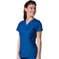 thumbnail image 1 of Haut de Sarrau Uni à Col en V COOLMAX pour Femmes EON, 1 of 2