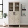 thumbnail image 2 of 68" Chevron Storage Cabinet - Birch, 2 of 7