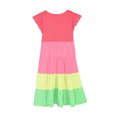 thumbnail image 5 of Plebaso Robes d'Été Décontractées pour Bébés Filles à Manches Volantées, Col Rond, Couleur Unie, Robe à Volants, Vêtements de Mode pour Filles, 5 of 5