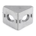 thumbnail image 4 of Support d'Angle en L 20x20mm Support d'Angle Solide en Alliage d'Aluminium pour Meubles, 4 of 8