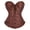 Coffee, variant on LSLJS Corset Wedding Dress Bottoming Underwear Body Sculpting Gothic Vest Court Corset Corset