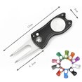 thumbnail image 4 of relayinert Marqueur de Balle de Réparation pour Terrain de Golf Rainure Efficace et Durable Rose 12x3x1,5 cm 1 Ensemble, 4 of 6