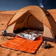 thumbnail image 4 of All-Season Insulated Sleeping Bag for Adults Ideal for Backpacking and Camping with Lightweight Aluminum Packable Design and Compression Sack, 4 of 5