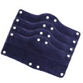 thumbnail image 3 of jinwen 4 Pcs Bandeau de Casque en Coton Réutilisable Bleu Foncé, 3 of 7