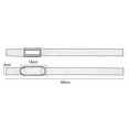 thumbnail image 4 of Nylon DeadLift Wrist Strap Wrist Strap Brace for Bodybuilding Equipment (D), 4 of 10