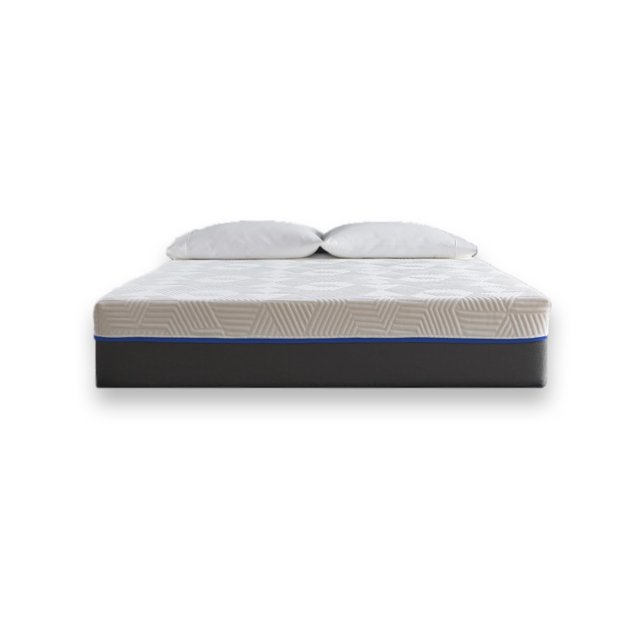 Early Bird Matelas en Mousse à Mémoire de Forme Gel & Cuivre 10 Pouces, Simple
