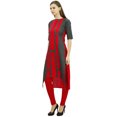 thumbnail image 2 of Phagun Tunique de Créatrice en Coton Indien pour Femme, Ourlet Asymétrique, Kurti, Tenue Décontractée, Kurta, 2 of 7