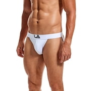 Ketyyh-chn99 Underwear for Men 2024 Cotton Trunks Underpants Men's Underwear Bikini Briefs Classic Low Rise Stretchy Bikinis White,XL