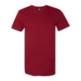 thumbnail image 1 of American Apparel USA-Made Fine Jersey Tee, S, Cranberry, 1 of 1