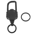 thumbnail image 2 of Clé Rétractable, Lanière Porte-Clés Rétractable, Porte-Clés Rétractable Fil en Acier Inoxydable Boucle à Tirage Facile Mousqueton Porte-Clés, 2 of 8