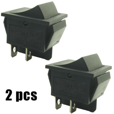 Lot de 2, Interrupteur à Pied à Bascule pour Voiture Jouet pour Enfants 6V 12V, Jouets à Chevaucher pour Enfants, Camion Électrique à Chevaucher, Tracteur Télécommandé, Jouet Quad, Accélérateur, Pédale, Réinitialisation de Commande, Pièces de Rechange