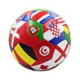 thumbnail image 1 of Football Teaching And Training Ball Football For Kids Junior For The World Flag Pattern Competition, Size 5, 1 of 9
