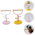 thumbnail image 2 of 2Pcs Parrot Training Perch Stand Wooden Bird Stand Bird Perch Rack Bird Supplies, 2 of 8