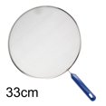 thumbnail image 1 of Cooking Tool Kitchen Gadget Guard Oil Net Stainless Steel Kitchen Cooking Frying Splash Cover Pan Screen 21cm 25cm, 1 of 8