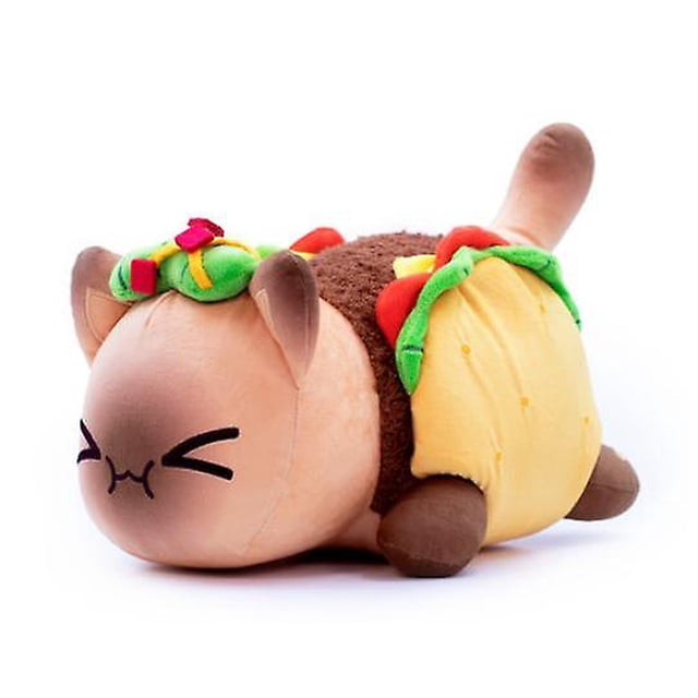 Aphmau Peluche Poupée en Peluche Poupée Chat Coussin Doux Jouet