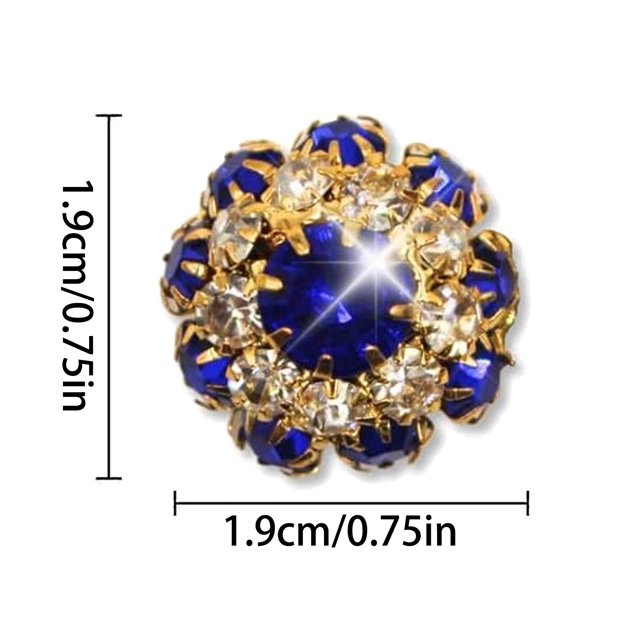 JJKBVCLO Couvre-Boutons en Strass Boutons en Cristal pour Vêtements Boutons Détachables pour Chemise Boutons Clips Boutons pour Bijoux Boutons-Pression avec Pinces pour Costume Robe Accessoires de Chemise 1 Pce