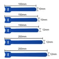 thumbnail image 3 of Mistaha Blue Nylon Magic Tape Cable Ties - 12*200mm, Reusable Straps for Cable Organization and More, 3 of 6