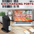 thumbnail image 1 of Multi-function 6-port Sailboat Charger  Intelligent Power Strip 6usb Multi-port Charging Station, 1 of 11