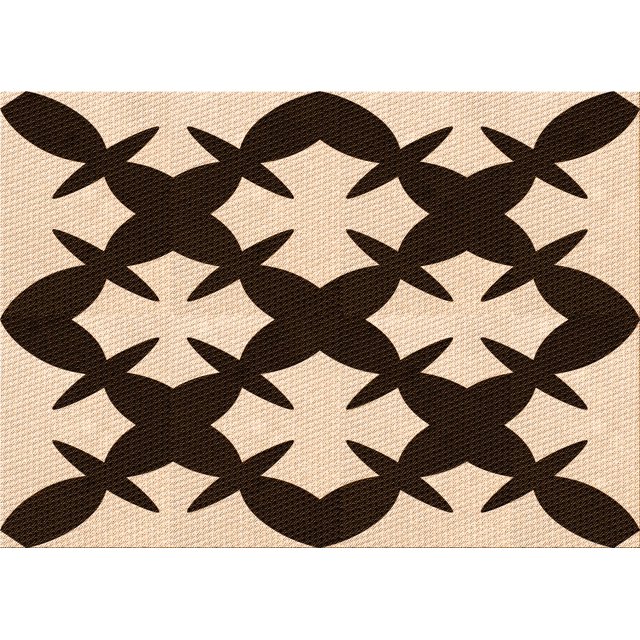 Ahgly Company Tapis Rectangulaire Lavable en Machine Intérieur Transitionnel Rouge Nuit, 2 Pieds x 3 Pieds