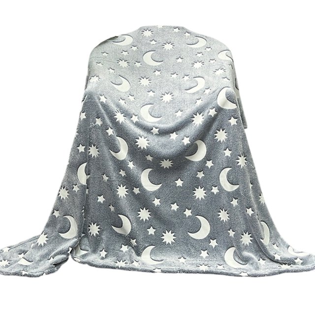 Ohufall Cover Blanket Layer Thread Blanket Towel Quilt Double Conditioning Quilt Summer Quilt Small Throw Blanket Facecloth Luminous Blanket Home Decor Living Room Cute Room Decor For Daily Use