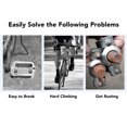 thumbnail image 4 of Aluminum Alloy Cycling Pedals, 1 Pair, Double Side, Non Slip Pins, Hollow Design for Mountain & Road Riding, 4 of 7
