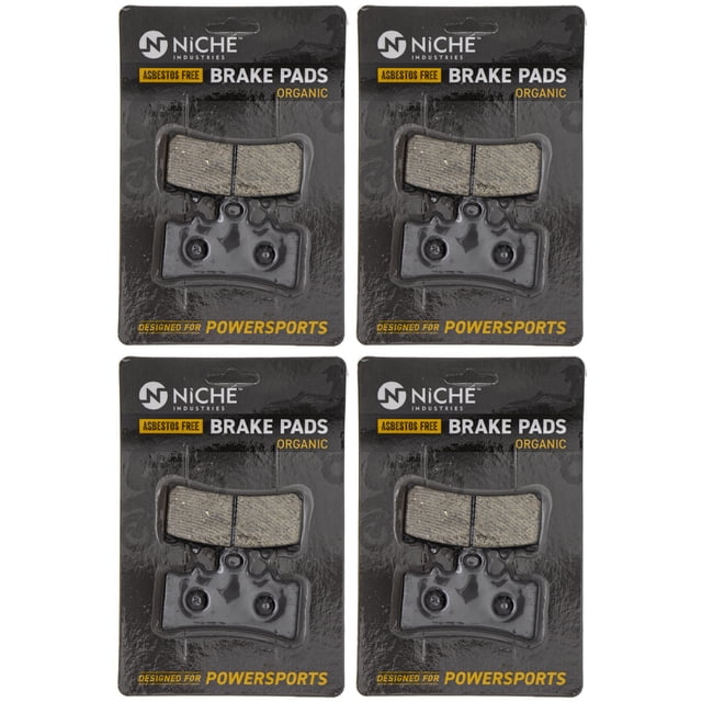 Niche Front Brake Pad Set for KTM 390 Duke Organic Motorcycle 4 Pack 519-KPA2593D