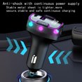 thumbnail image 4 of C49 Bluetooth FM Transmitter Car Charger Quick Charge Cigarette Lighter Adapter USB Type C Fast Charger PD QC3.0, 4 of 4
