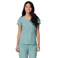 thumbnail image 1 of Adar Universal Scrubs For Women - Curved Glamour Scrub Top, 1 of 7